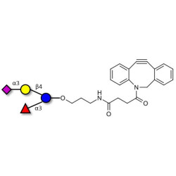 3’-Sialyl-3-Fucosyllactose with DBCO (Linker-DBCO A)