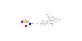 3’-Sialyl-3-Fucosyllactose linked to fluorescein (Linker-FLUO A) - GLY063 ; F-SL