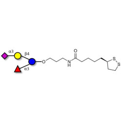 3’-Sialyl-3-Fucosyllactose with cyclic di-thiol (Linker-LIPO A)