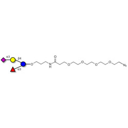 3’-Sialyl-3-Fucosyllactose with terminal azide (Linker-N3 A)