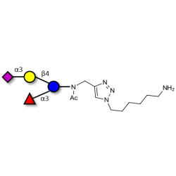 3’-Sialyl-3-Fucosyllactose with free terminal amine (Linker-NH2 D)