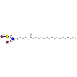 3’-Sialyl-3-Fucosyllactose with stearic chain (Linker-STEA A)