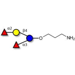 Difucosyllactose (DFL) / Lactodifucotetraose with free terminal amine (Linker-NH2 A)
