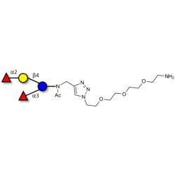 Difucosyllactose (DFL) / Lactodifucotetraose with free terminal amine (Linker-NH2 B)