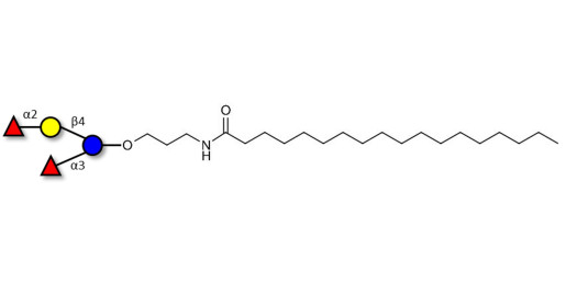Difucosyllactose (DFL) / Lactodifucotetraose with stearic chain (Linker-STEA A)