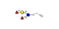 Difucosyllactose (DFL) / Lactodifucotetraose with terminal alkyne (Linker-CΞCH B)