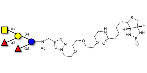 Blood group A pentaose linked to biotin (Linker-BT A)