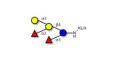 Blood group B pentaose grafted on KLH
