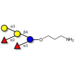 Blood group B pentaose with free terminal amine (Linker-NH2 A)