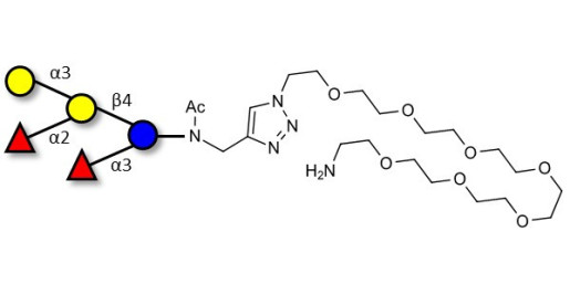 Blood group B pentaose with free terminal amine (Linker-NH2 C)