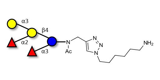 Blood group B pentaose with free terminal amine (Linker-NH2 D)