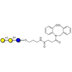 Isoglobotriose (iGb3) with DBCO (Linker-DBCO A)