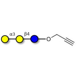 Isoglobotriose (iGb3) with terminal alkyne (Linker-CΞCH B)