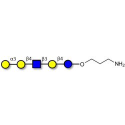 Galili antigen pentaose with free terminal amine (Linker-NH2 A)