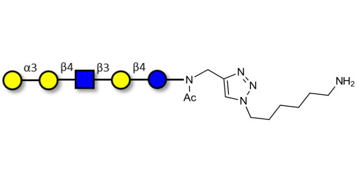 Galili antigen pentaose with free terminal amine (Linker-NH2 D)