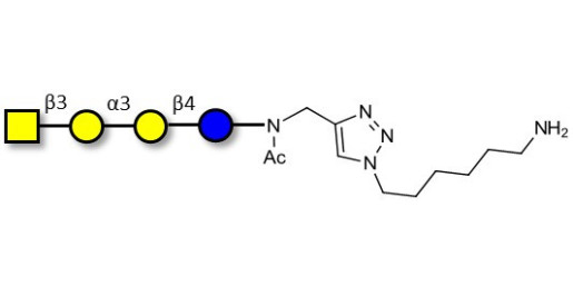 Isoglobotetraose (iGb4) with free terminal amine (Linker-NH2 D) - Cytolipin R; Globoisotetraose