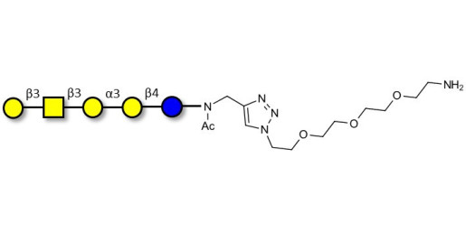 Isoglobopentaose (iGb5) with free terminal amine (Linker-NH2 B)