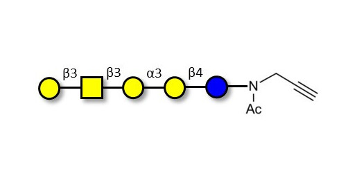 Isoglobopentaose (iGb5) with terminal alkyne (Linker-CΞCH A)