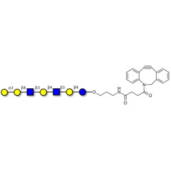 Galili antigen heptaose with DBCO (Linker-DBCO A)