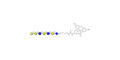 Galili antigen heptaose linked to fluorescein (Linker-FLUO A)