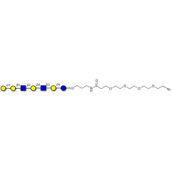 Galili antigen heptaose with terminal azide (Linker-N3 A)