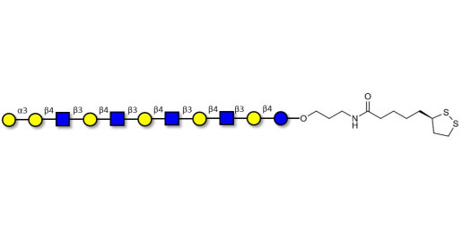 Galili antigen undecaose with cyclic di-thiol (Linker-LIPO A)