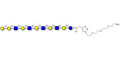 Galili antigen undecaose with free terminal amine (Linker-NH2 B)