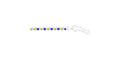 Galili antigen undecaose with free terminal amine (Linker-NH2 C)