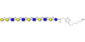 Galili antigen undecaose with free terminal amine (Linker-NH2 D)