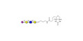 Sialylated tetraose type 1 linked to biotin (Linker-BT B)