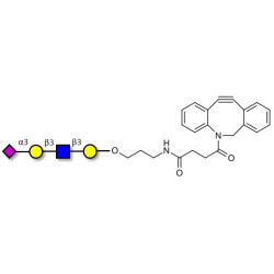 Sialylated tetraose type 1 with DBCO (Linker-DBCO A)