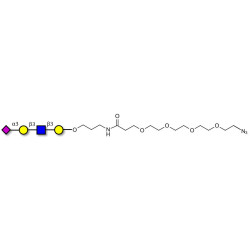 Sialylated tetraose type 1 with terminal azide (Linker-N3 A)