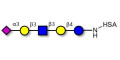 LS-Tetrasaccharide a (LSTa)  grafted on HSA - Sialyl-lacto-N-tetraose a ; SLNT-a