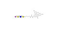 Sialylated tetraose type 2 linked to fluorescein (Linker-FLUO A)
