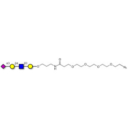 Sialylated tetraose type 2 with terminal azide (Linker-N3 A)