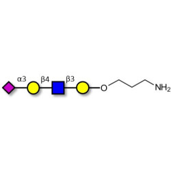 Sialylated tetraose type 2 with free terminal amine (Linker-NH2 A)