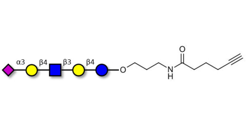 LS-Tetrasaccharide d (LSTd)  with terminal alkyne (Linker-CΞCH C) - Sialyl-lacto-N-neotetraose d ; SLNnT-d