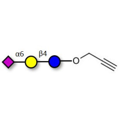 2,6'-Sialyllactose (6'-SL) with terminal alkyne (Linker-CΞCH B)