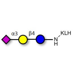 3'-Sialyllactose (3'-SL) / GM3 Ganglioside oligosaccharide grafted on KLH