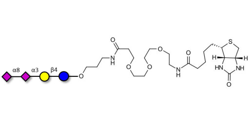 GD3 Ganglioside oligosaccharide / Disialyl lactose (DSL) linked to biotin (Linker-BT C) - Disialyl lactose ;DS-L