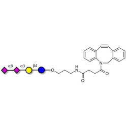GD3 Ganglioside oligosaccharide / Disialyl lactose (DSL) with DBCO (Linker-DBCO A)