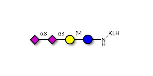 GD3 Ganglioside oligosaccharide / Disialyl lactose (DSL) grafted on KLH - Disialyl lactose ;DS-L