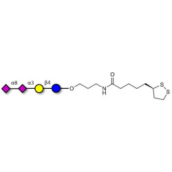 GD3 Ganglioside oligosaccharide / Disialyl lactose (DSL) with cyclic di-thiol (Linker-LIPO A)