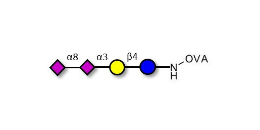 GD3 Ganglioside oligosaccharide / Disialyl lactose (DSL) grafted on OVA - Disialyl lactose ;DS-L