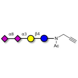 GD3 Ganglioside oligosaccharide / Disialyl lactose (DSL) with terminal alkyne (Linker-CΞCH A)