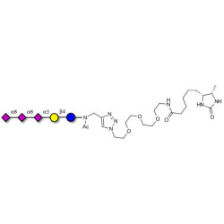 GT3 Ganglioside oligosaccharide linked to desthiobiotin (Linker-DBT-A)
