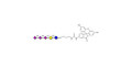 GT3 Ganglioside oligosaccharide linked to fluorescein (Linker-FLUO A) - Trisialyl lactose 