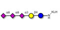 GT3 Ganglioside oligosaccharide grafted on KLH - Trisialyl lactose 