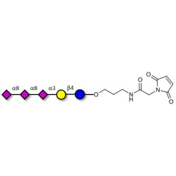GT3 Ganglioside oligosaccharide linked to maleimide (Linker-MAL A)