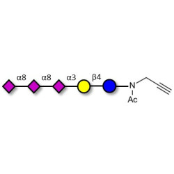 GT3 Ganglioside oligosaccharide with terminal alkyne (Linker-CΞCH A)
